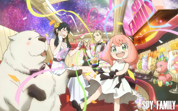 Bond (Spy x Family) Yor Forger Loid Forger Anya Forger Anime Spy x Family HD Desktop Wallpaper | Background Image