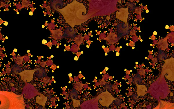  8k Trippy Psychedelic Fractal Wallpaper