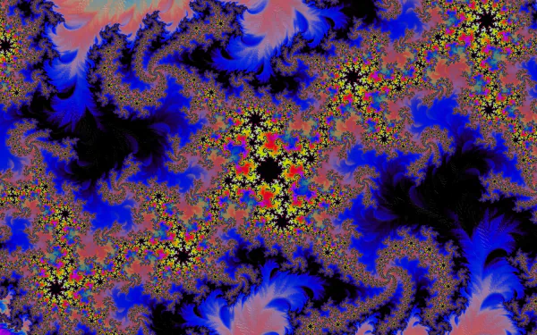  8k Trippy Psychedelic Fractal Wallpaper