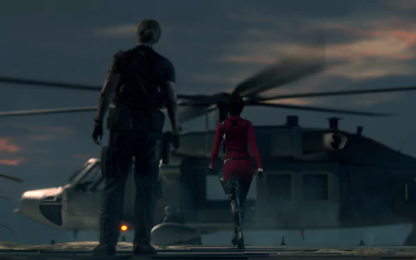 video game Resident Evil 4 - Separate ways remake Resident Evil 4 (2023) HD Desktop Wallpaper | Background Image