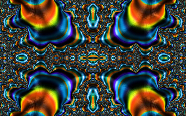  Trippy Psychedelic Fractal Wallpaper