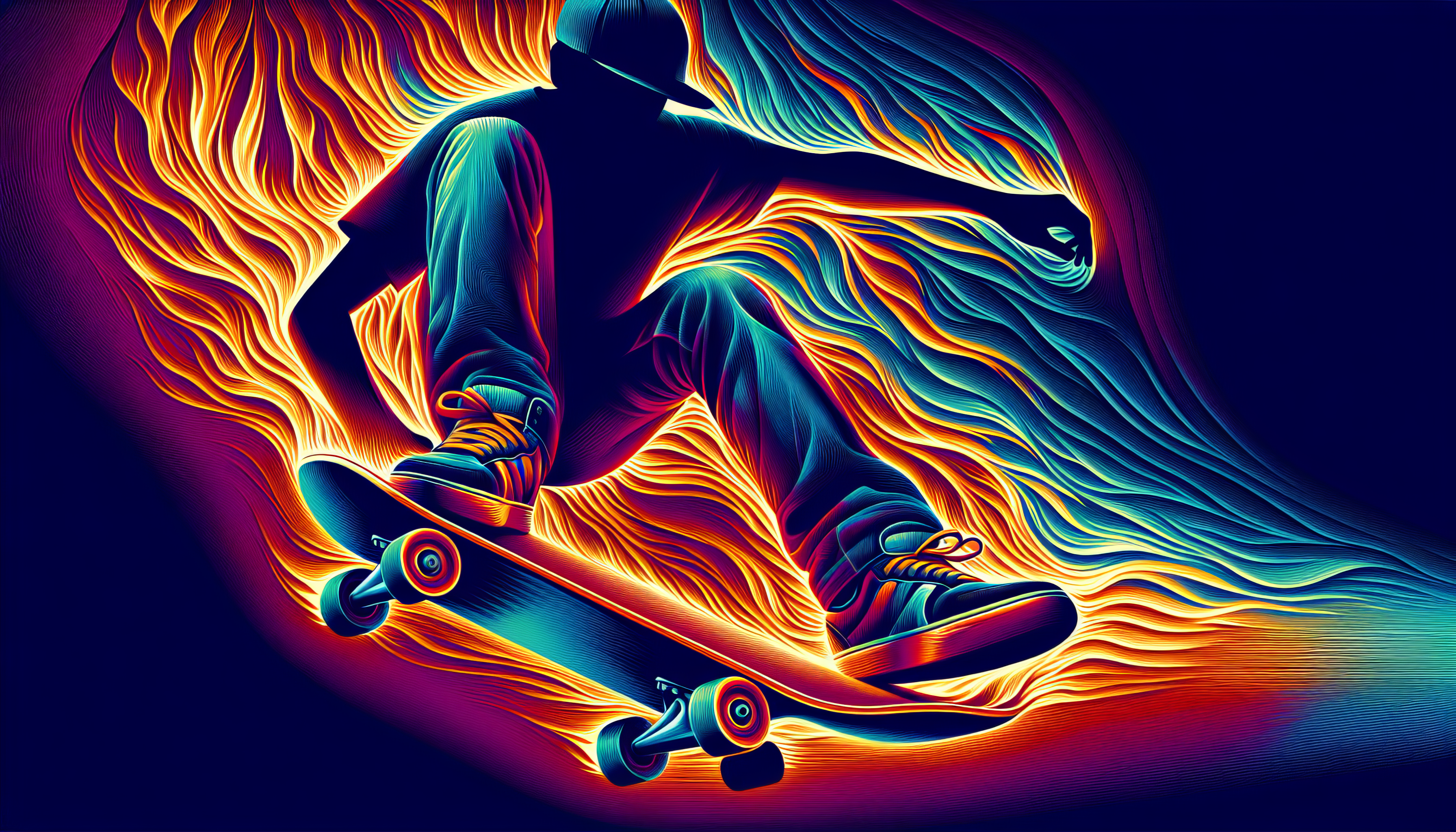 Wallpaper urban | Skateboard art design, Skateboard wallpaper, Skateboard  parts