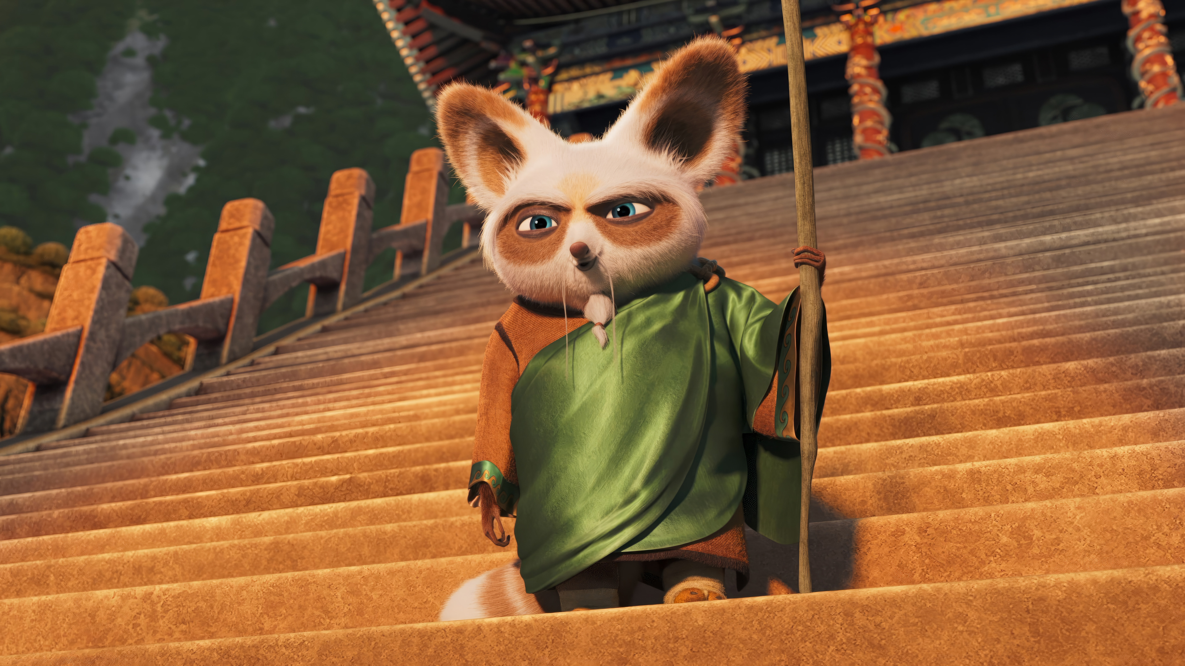 Kung Fu Panda 4: Master Shifu HD Wallpaper