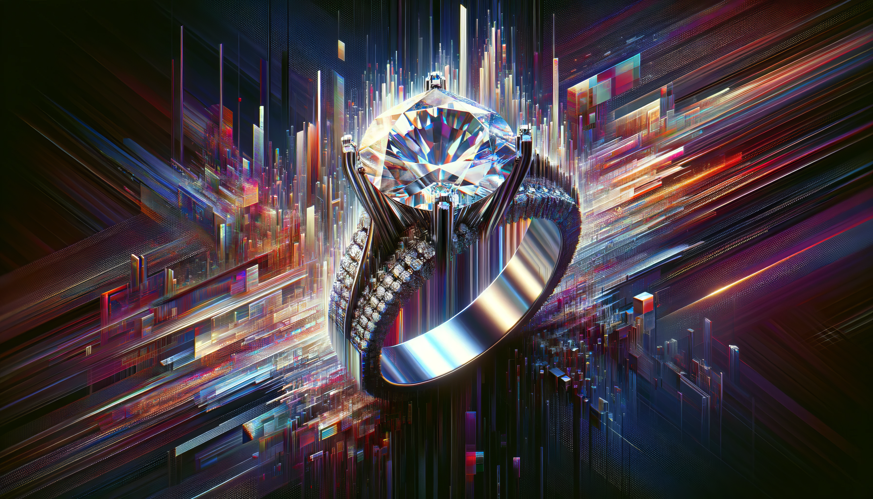 Diamond Ring Macro Photography Blue Ring Stock Photo 2293611275 |  Shutterstock
