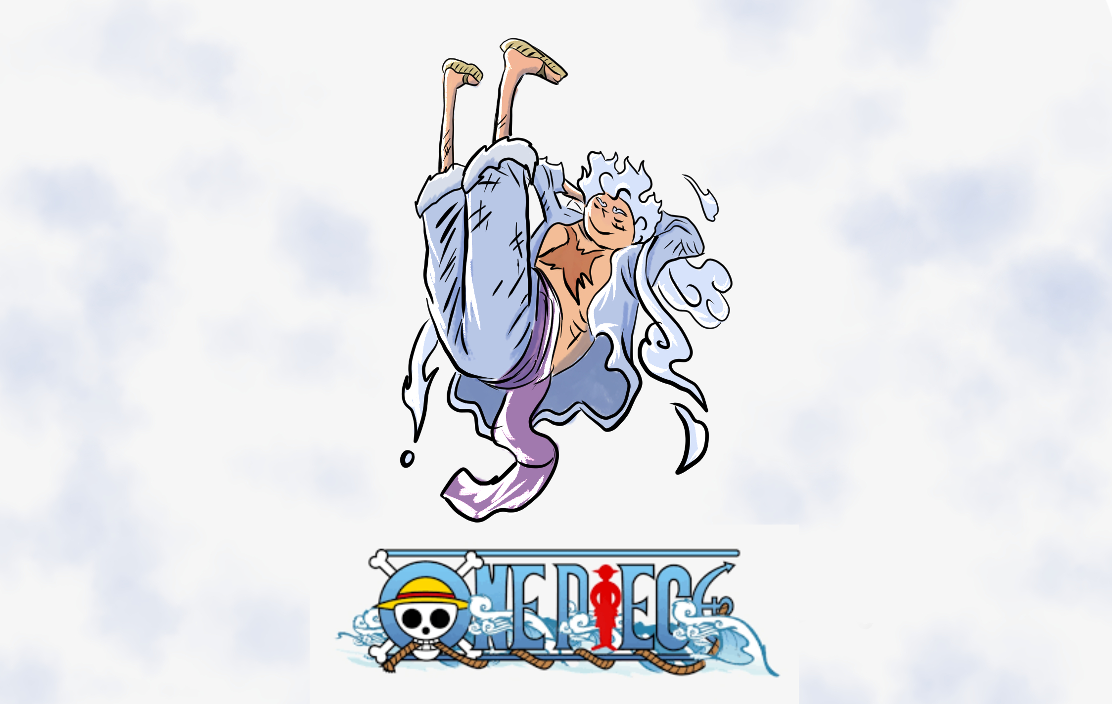 Download One Piece Logo World Wallpaper | Wallpapers.com