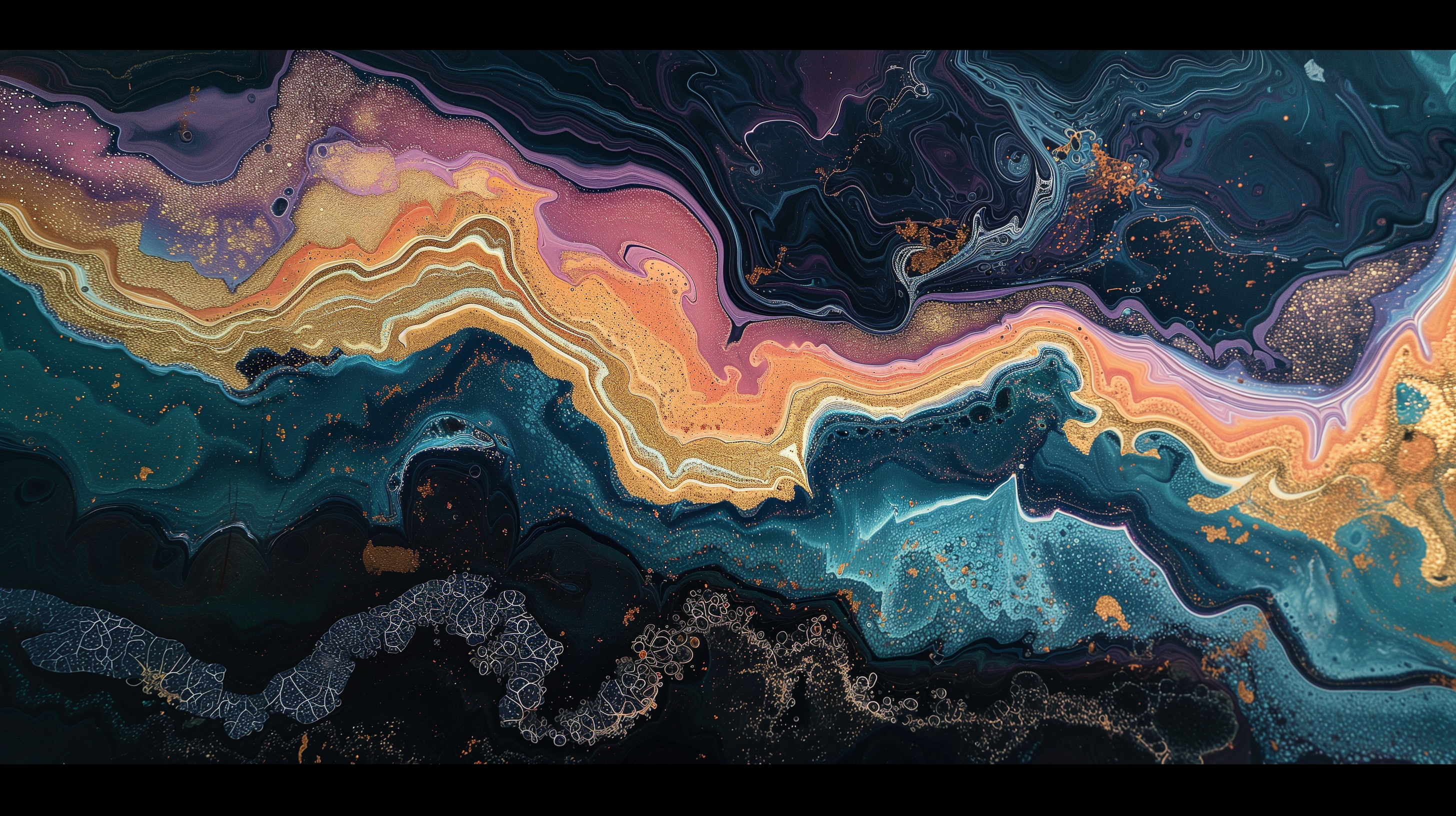 HD desktop wallpaper featuring colorful geode patterns with vibrant abstract designs for a beautiful background.