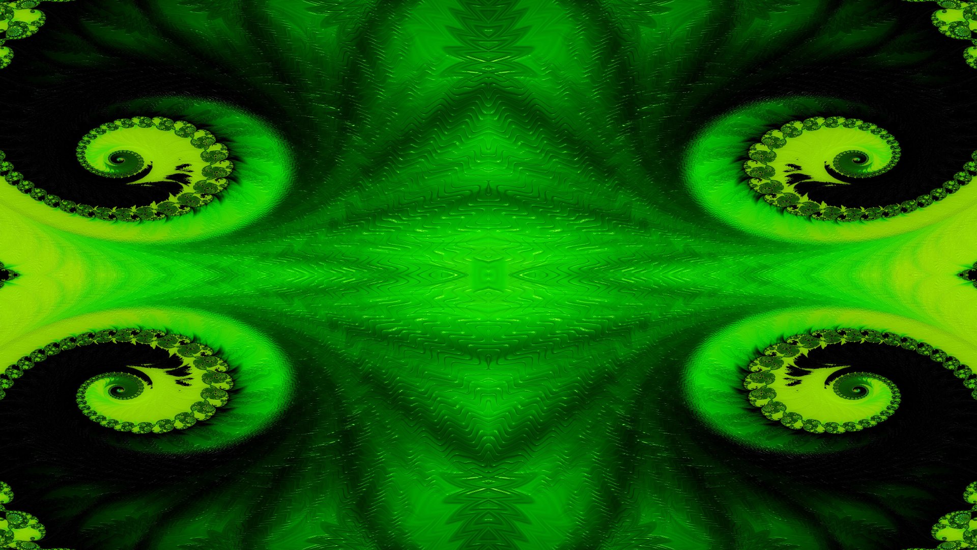 Trippy Psychedelic Fractal 4k Desktop Wallpaper by Dr-Pen