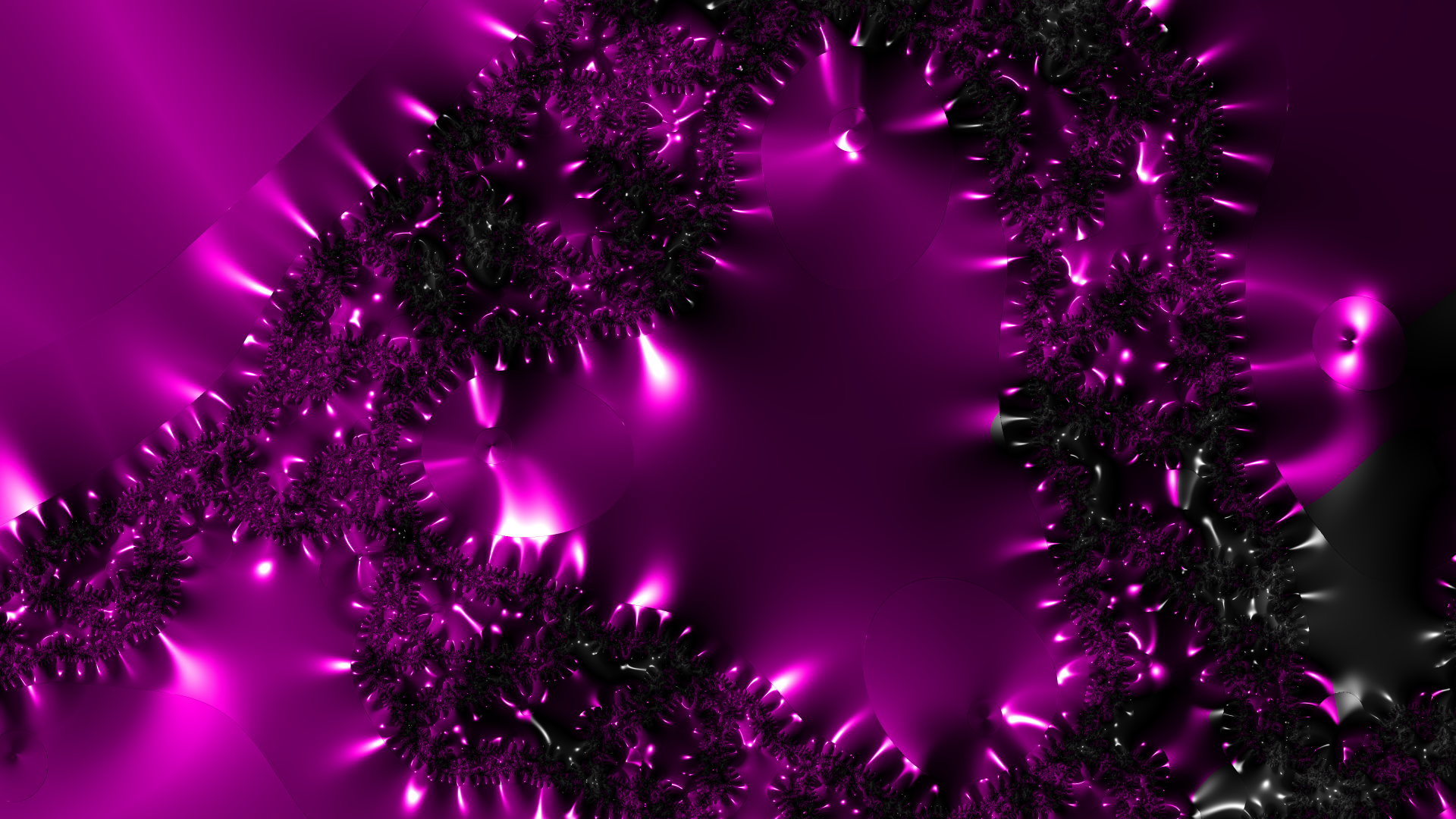 Trippy Psychedelic Fractal Wallpaper by Dr-Pen