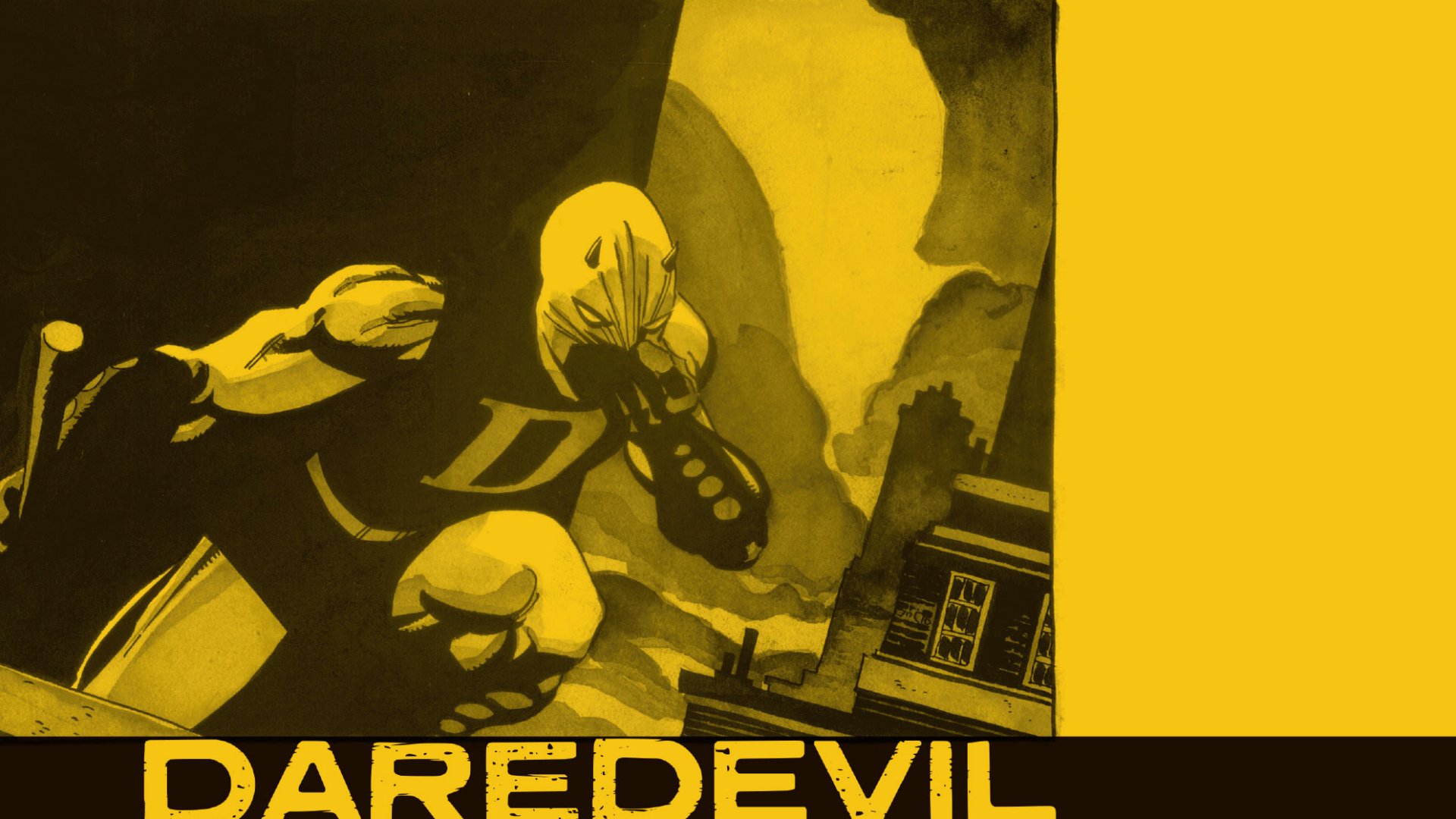 Download Comic Daredevil: Yellow HD Wallpaper by Tim Sale