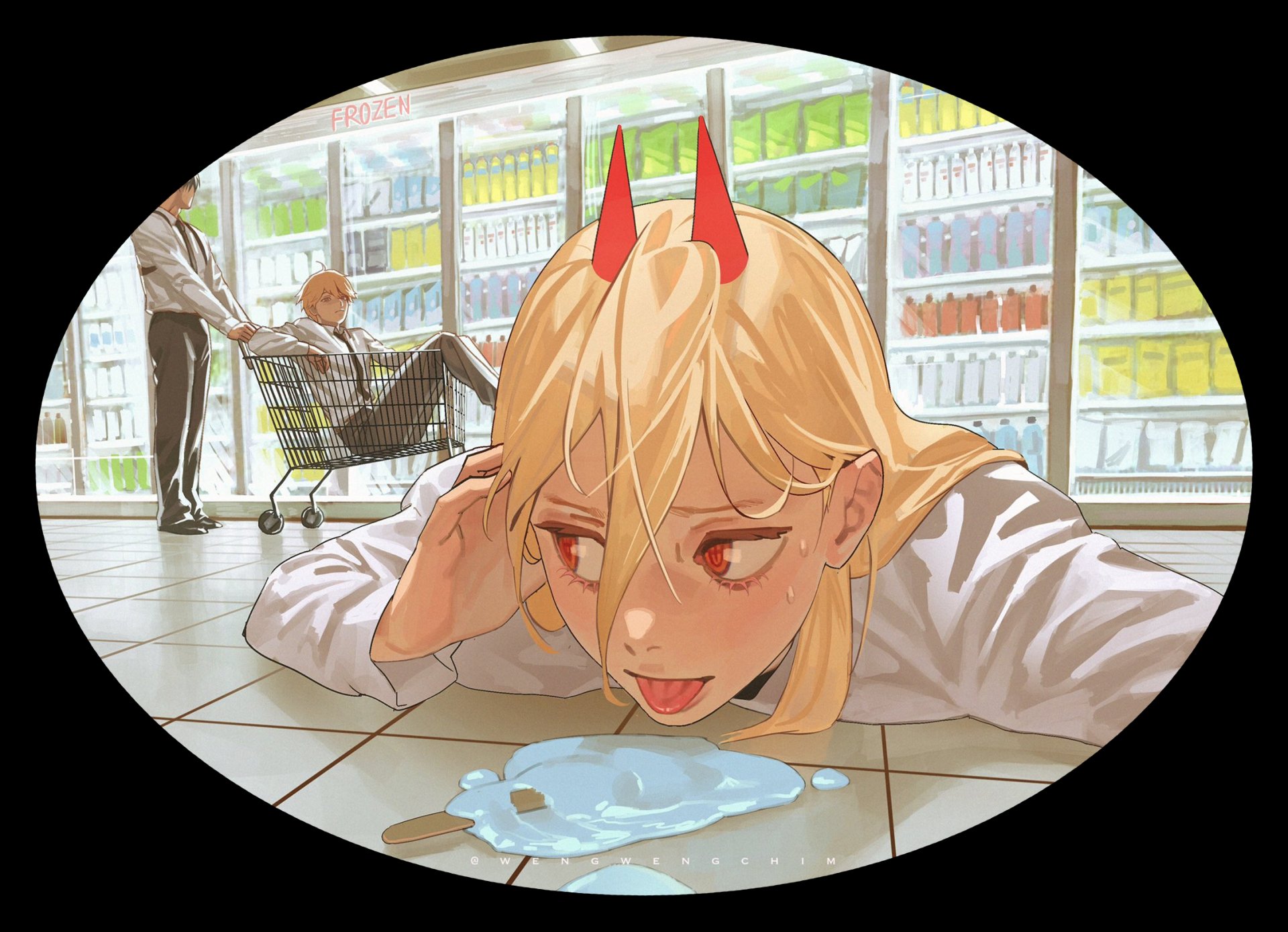 Download Chainsaw Man HD Wallpaper