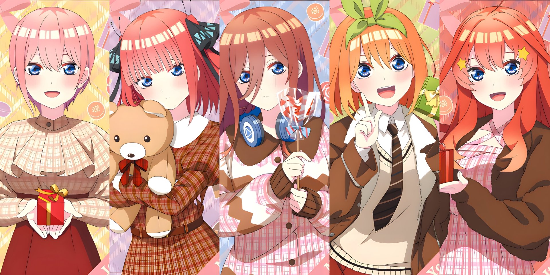 The Quintessential Quintuplets - Desktop Wallpapers, Phone Wallpaper, PFP,  Gifs, and More!