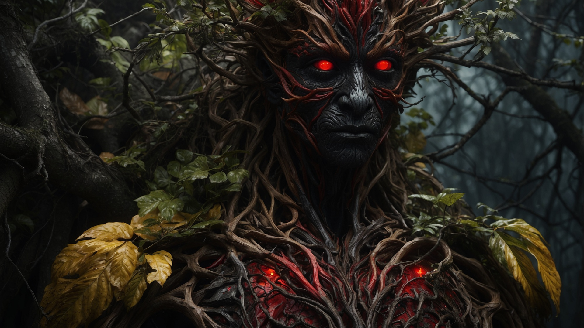Tree Monster by AnimeHead | 2560x1440 | Wallpaper Abyss