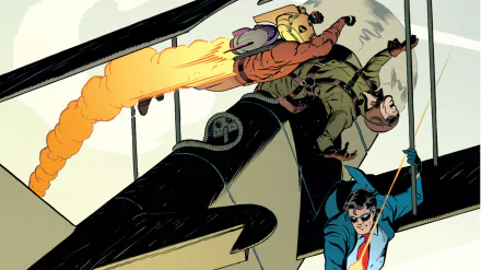 Comic Rocketeer/The Spirit: Pulp Friction HD Desktop Wallpaper | Background Image