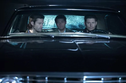 Jensen Ackles Jared Padalecki Misha Collins Sam Winchester Dean Winchester TV Show Supernatural (TV Show) HD Desktop Wallpaper | Background Image