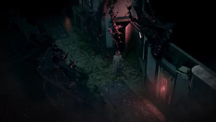 HD wallpaper featuring The Thaumaturge in a dark, mystical setting for desktop background.
