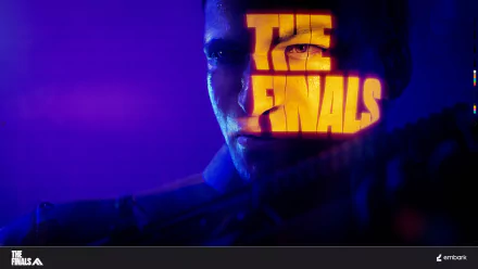 HD wallpaper of 'The Finals' video game featuring a character with dramatic lighting for desktop background.