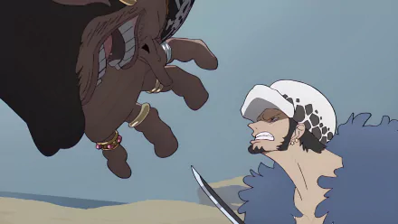  Marshall D. Teach VS Trafalgar Law