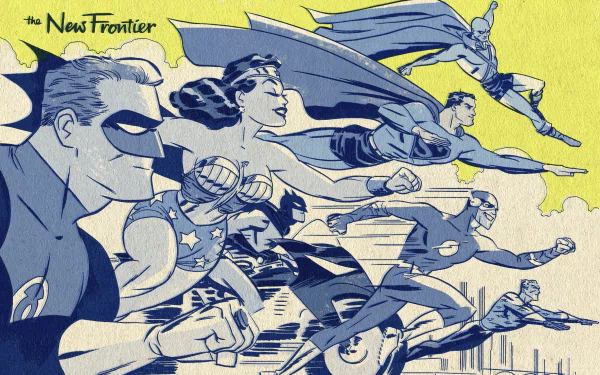 Comic DC: The New Frontier HD Desktop Wallpaper | Background Image