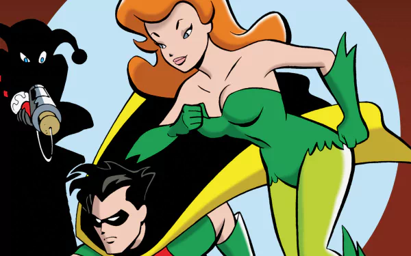 Comic Harley & Ivy HD Desktop Wallpaper | Background Image