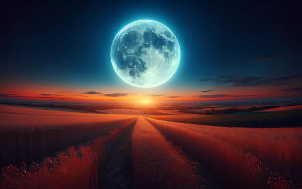 Harvest Moon (nature) Wallpapers