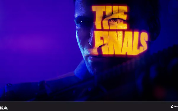 HD wallpaper of 'The Finals' video game featuring a character with dramatic lighting for desktop background.