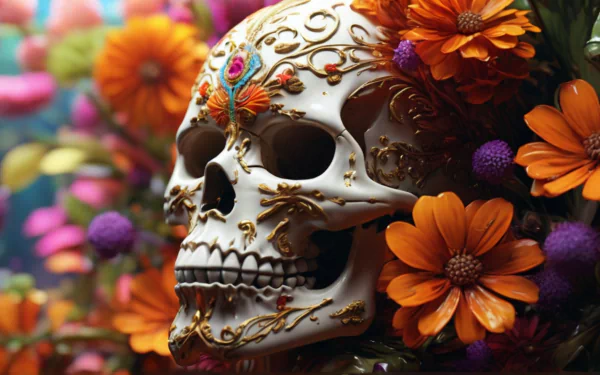  Decorated Skull