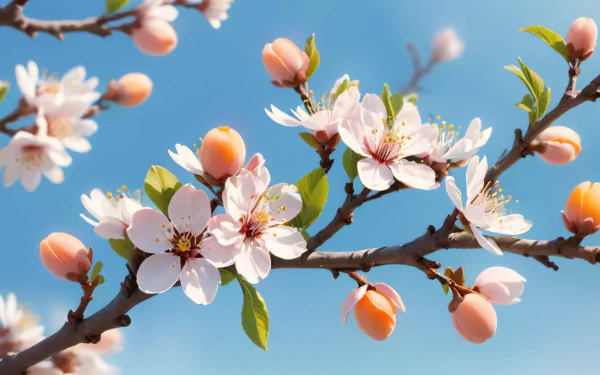  Blossoming Apricot Macro