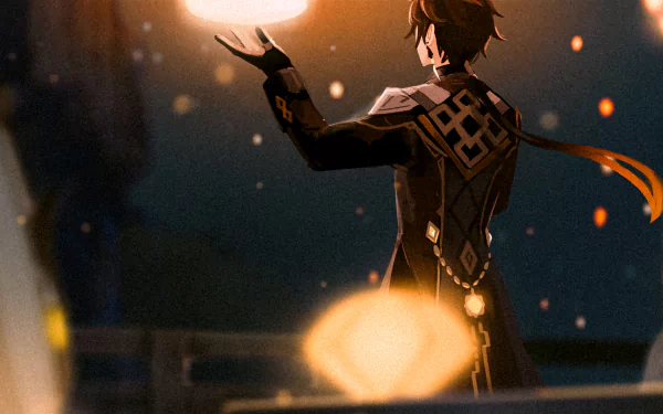 Genshin Impact Zhongli (Genshin Impact) HD Desktop Wallpaper | Background Image