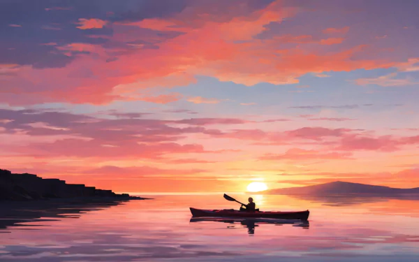 Sunset Sea