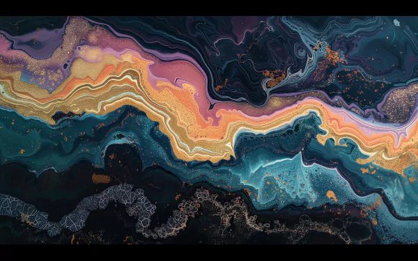 HD desktop wallpaper featuring colorful geode patterns with vibrant abstract designs for a beautiful background.