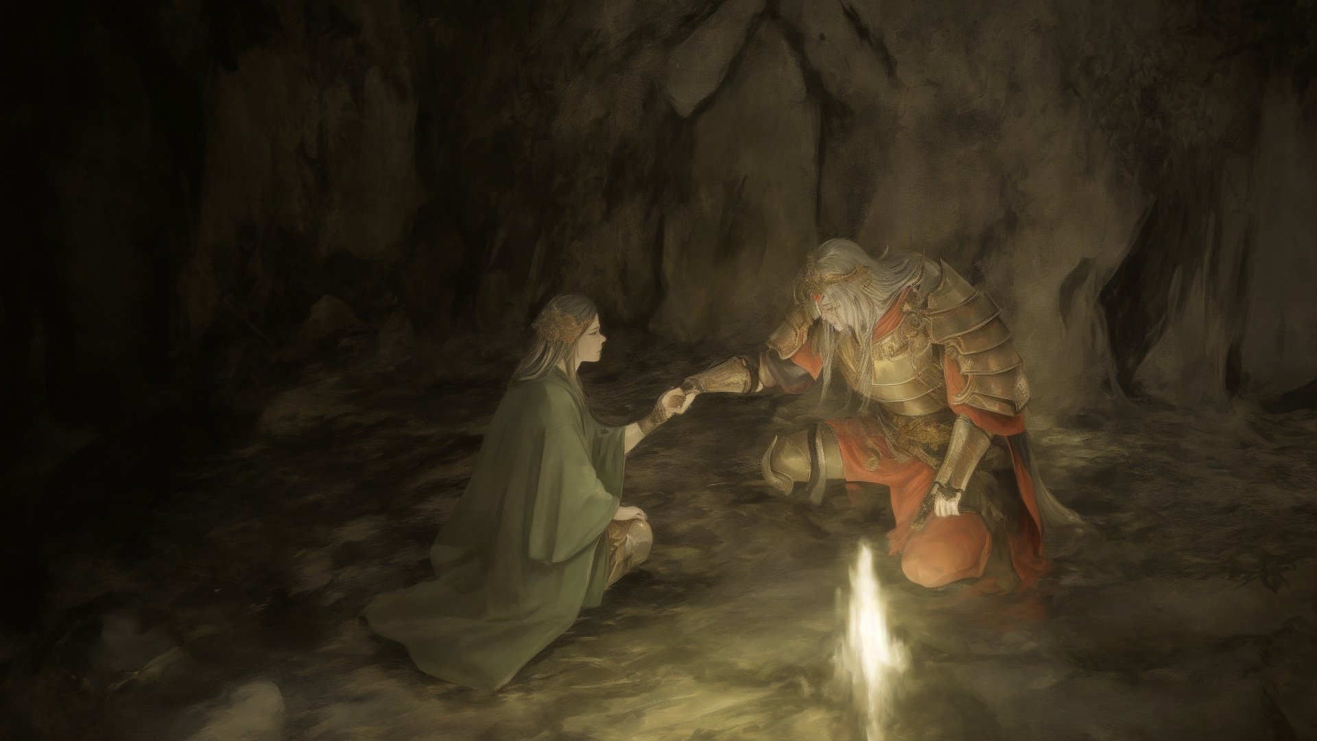 the princess and the warrior by YukhonSama