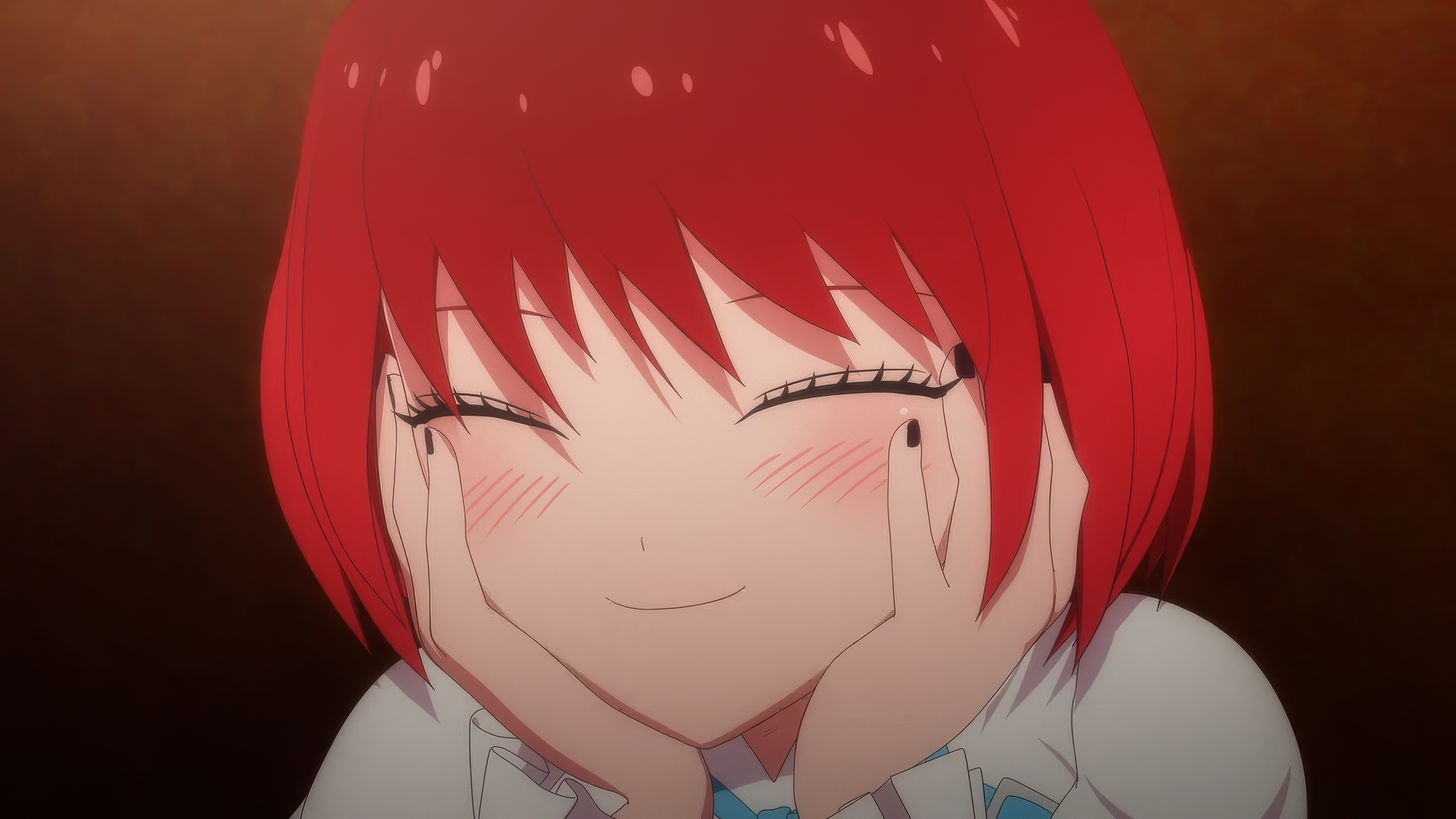 Anime character smiling, The Duke of Death and His Maid, HD desktop wallpaper and background.