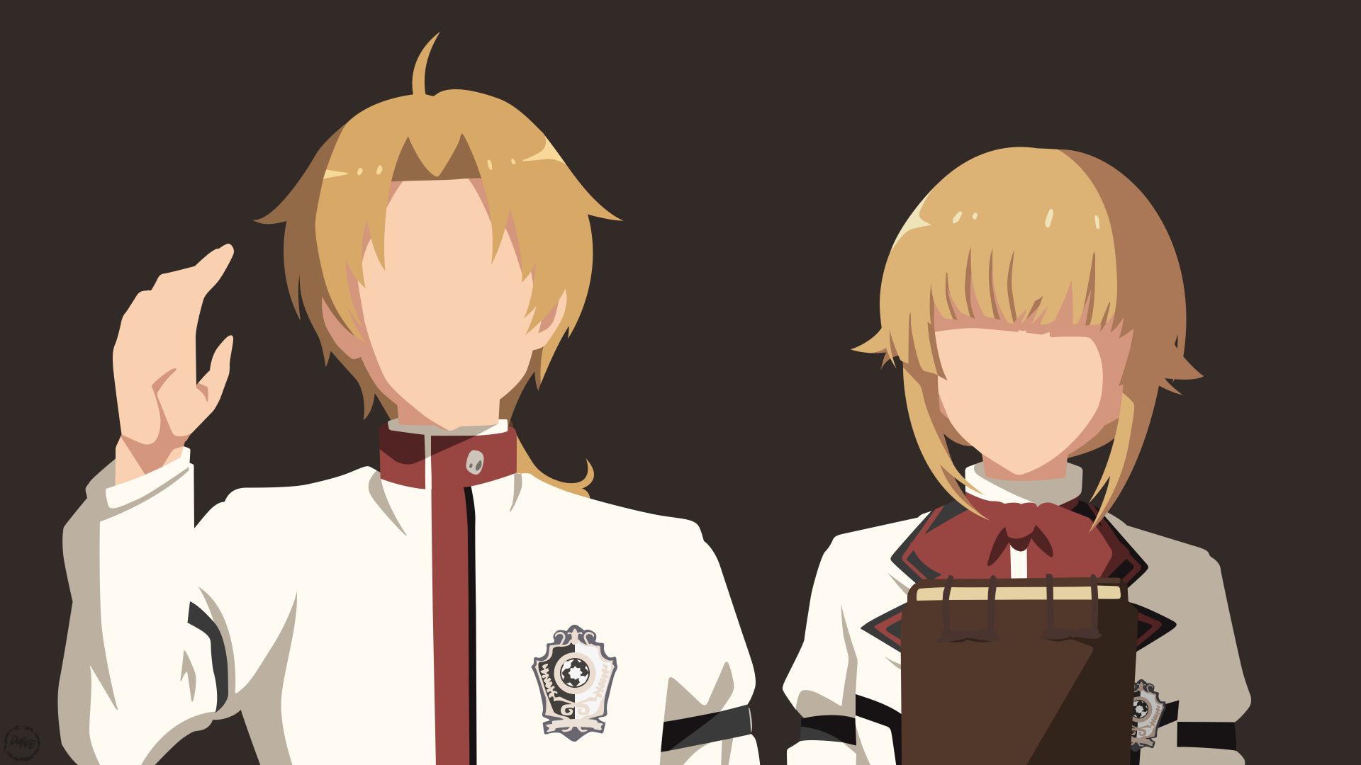 Download Anime Mushoku Tensei: Jobless Reincarnation Rudeus Greyrat Norn Greyrat 4k Ultra HD Wallpaper by Dave020626