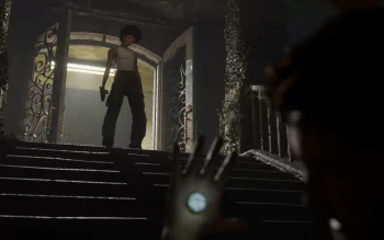 HD wallpaper of Deceit 2 video game with suspenseful character scene for desktop background.