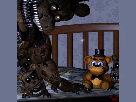 Five Nights at Freddy's 4 Five Nights at Freddy's HD Desktop Wallpaper | Background Image