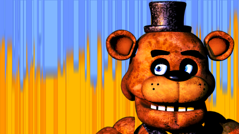 {{ Freddy Fazbear and friends in HD wallpaper for fans of Fazbear Entertainment and Five Nights at Freddy's - classic animatronics at Freddy Fazbear's Pizza. 