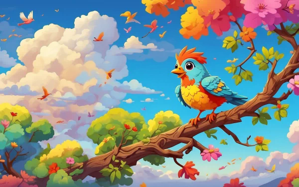  Bird drawing