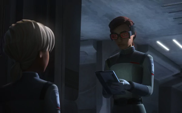 HD desktop wallpaper featuring characters from Star Wars: The Bad Batch animated TV show