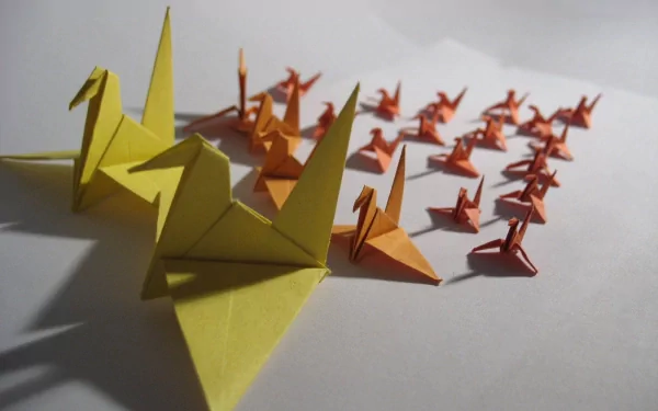 man made origami HD Desktop Wallpaper | Background Image