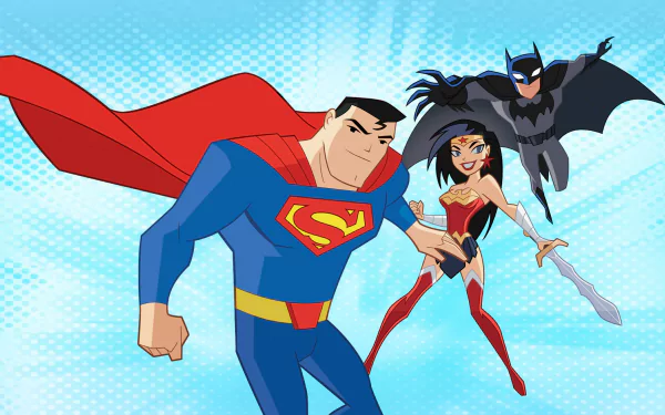 Justice League Action HD Desktop Wallpaper | Background Image