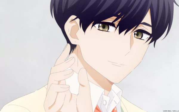 Anime character Saki Hananoi from 'A Condition Called Love' on HD wallpaper.