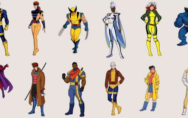 X-Men '97 HD Desktop Wallpaper | Background Image