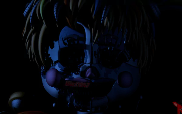 Scrap Baby (Five Nights at Freddy's) video game Freddy Fazbear's Pizzeria Simulator Five Nights at Freddy's HD Desktop Wallpaper | Background Image