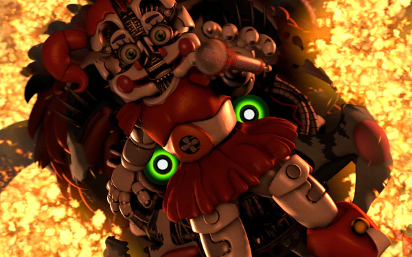 Circus Baby (Five Nights at Freddy's) video game Freddy Fazbear's Pizzeria Simulator Five Nights at Freddy's: Sister Location Five Nights at Freddy's HD Desktop Wallpaper | Background Image