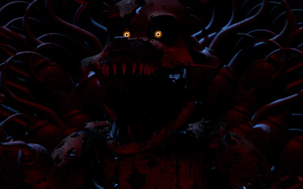 Nightmare Foxy (Five Nights at Freddy's) video game Five Nights at Freddy's 4 Five Nights at Freddy's HD Desktop Wallpaper | Background Image