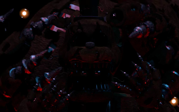 Nightmare Freddy (Five Nights at Freddy's) video game Five Nights at Freddy's 4 Five Nights at Freddy's HD Desktop Wallpaper | Background Image