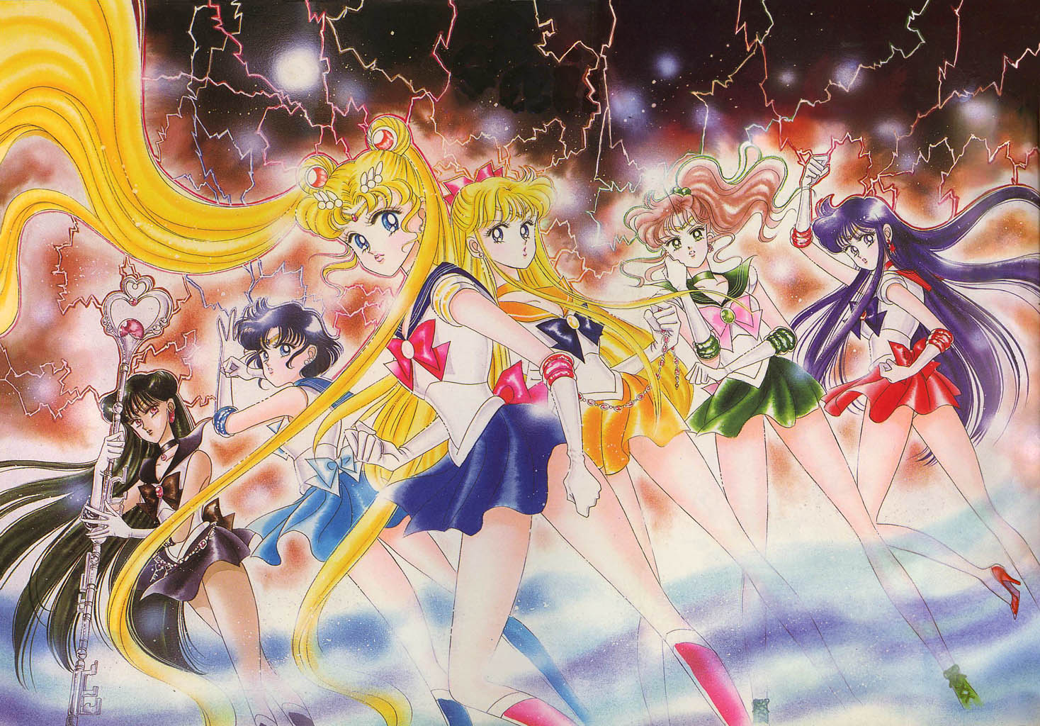Sailor Moon anime desktop wallpaper