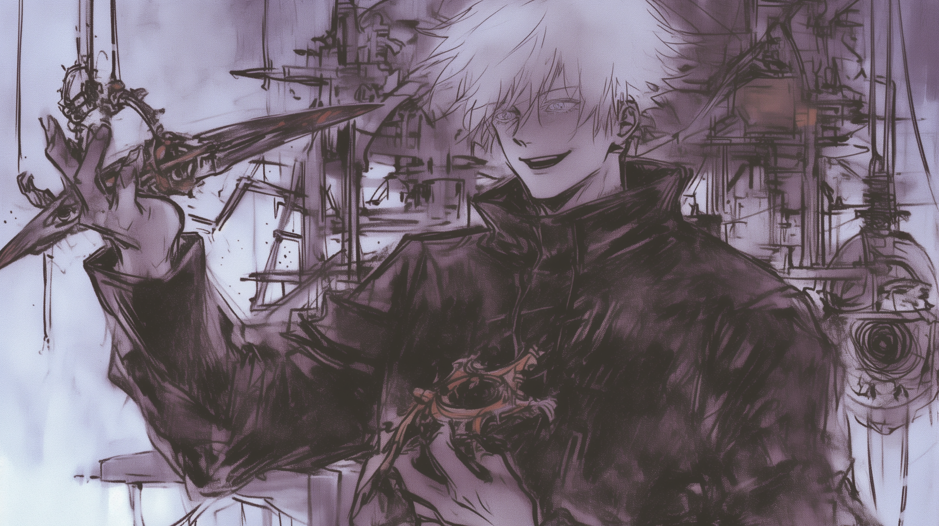 Satoru Gojo: Mystique Unleashed - Jujutsu Kaisen HD Wallpaper by ...