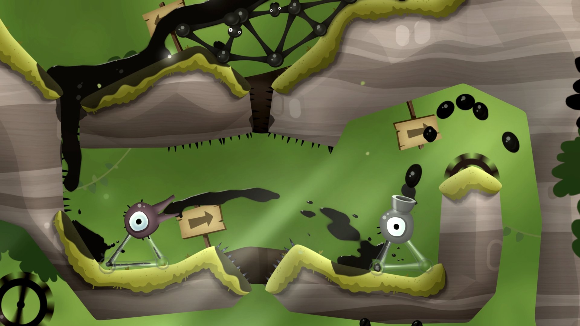 World of Goo 2 HD Wallpaper: Gooey Adventure