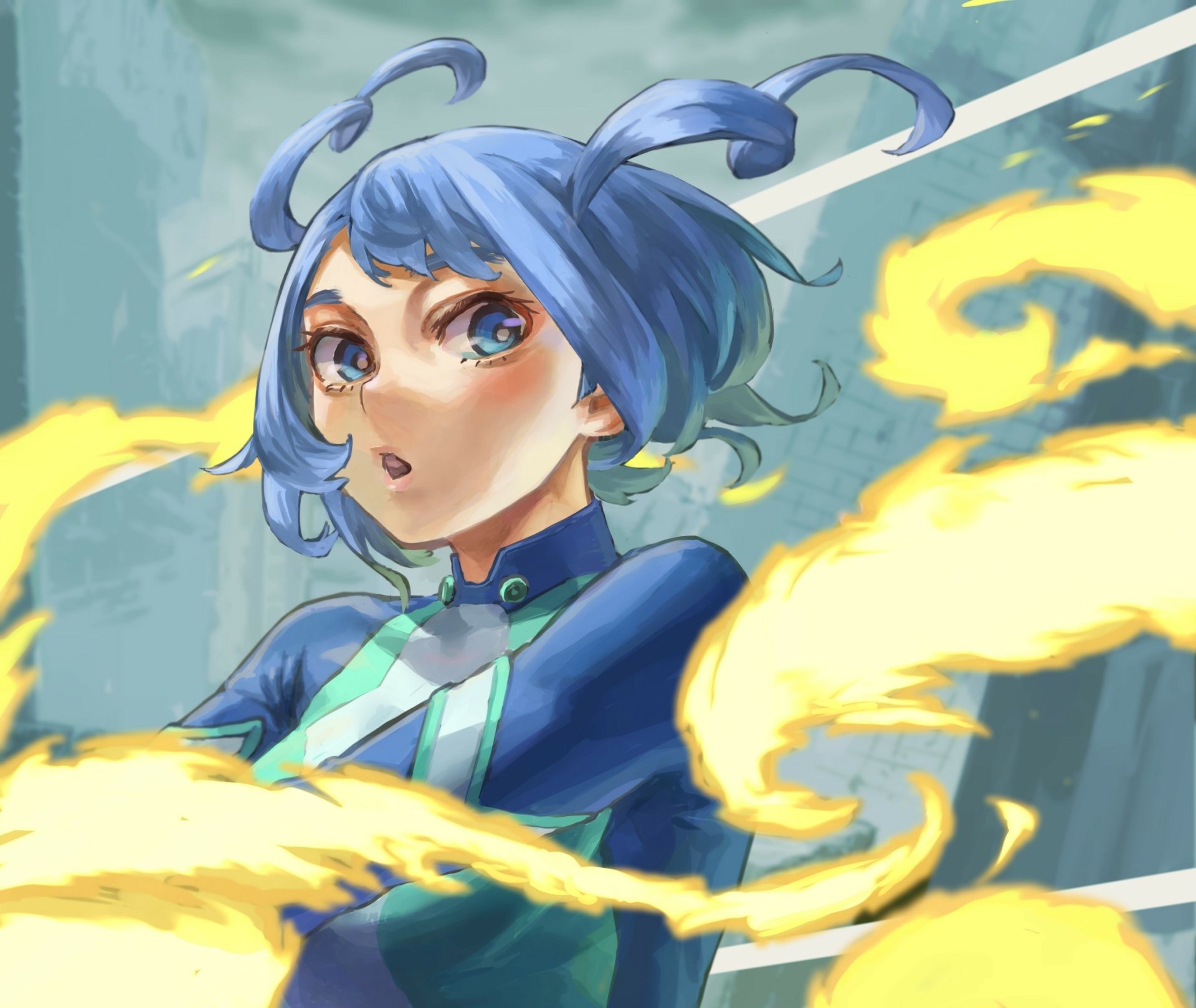 Download Anime My Hero Academia Nejire Hado HD Wallpaper by 四方山与太話